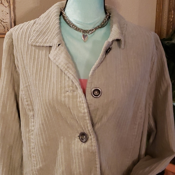 Studio Works Corduroy Jacket Size Large - Picture 2 of 5
